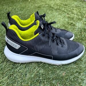 Footjoy Flex XP Mesh Waterproof Hybrid Golf Shoes Spikeless Neutral Black 10.5